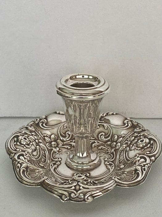 Gorham - Gorham - Chandelier - Argent 925 - Bougeoir Chamber, Antiquités & Art, Antiquités | Argent & Or
