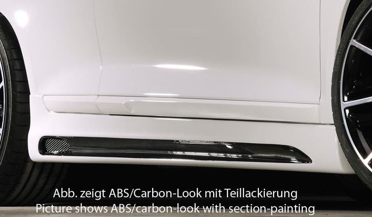 Rieger side skirt | Scirocco 3 (13): 08.08- - 2-drs. | r stu, Autos : Pièces & Accessoires, Carrosserie & Tôlerie, Envoi