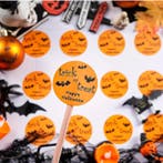 20x Sticker - Halloween - Trick of Treat - Happy hallowee..., Hobby en Vrije tijd, Ophalen of Verzenden, Nieuw, Meerdere stickers