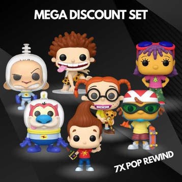 [MEGA DISCOUNT BUNDLE] 7X Funko Pop Rewind Nickelodeon, Verzamelen, Verzenden, Nieuw