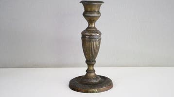Chandelier (2) - laiton/bronze - Ensemble Empire de, Antiek en Kunst