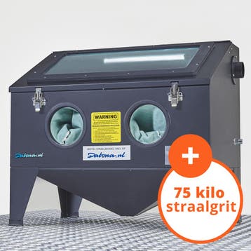 Datona Straalcabine - 175 liter + Straalmiddel - Datona -, Ophalen of Verzenden, Nieuw