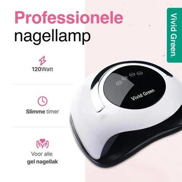 Nagellamp voor Gellak 120W - UV Lamp Gelnagels - Gellak, Verzenden, Zo goed als nieuw