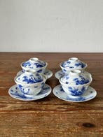 Tasse et soucoupe (12) - Porcelaine - Porcelaine à coquille