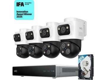 eufy PoE NVR Security System S4 Max, 16 MP triple lens, Audio, Tv en Foto, Verzenden, Zo goed als nieuw