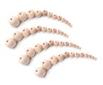 Grote set houten kralen (10.000 stuks, 6 mm diameter, esdoo, Doe-het-zelf en Bouw, Verzenden, Nieuw