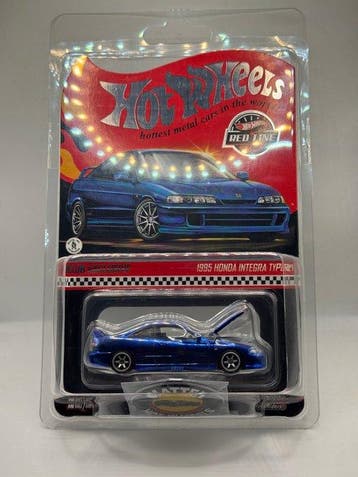 Hot Wheels 1:64 - Voiture miniature - 1995 Honda Integra