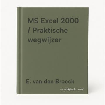 MS Excel 2000 / Praktische wegwijzer 9789002209901, Boeken, Verzenden, Gelezen, E. van den Broeck