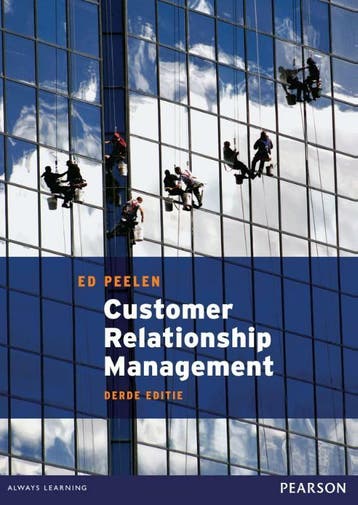 Customer relationship management 9789043016759 E. Peelen, Verzenden, E. Peelen