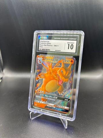 Pokémon - 1 Graded card - Dracaufeu SM211 Illustration