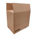 Vouwdoos 450x300x400mm dubbelgolf karton bruin fefco 0201, Ophalen of Verzenden