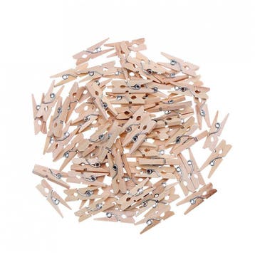 Grote set van 1500 stuks kleine wasknijpers (3.5 cm), Verzenden, Nieuw
