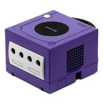 Nintendo Gamecube Paars (Gamecube Spelcomputers), Ophalen of Verzenden, Zo goed als nieuw