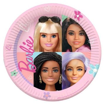Barbie Borden 23cm 8st, Verzenden