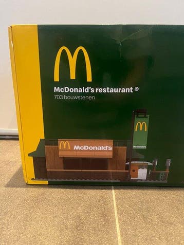 Lego Set - Custom Item - McDonalds restaurant bouwset Lego