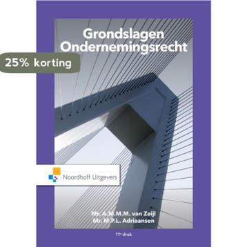 Grondslagen Ondernemingsrecht 9789001593322, Verzenden, Zo goed als nieuw, M.P.L. Adriaansen