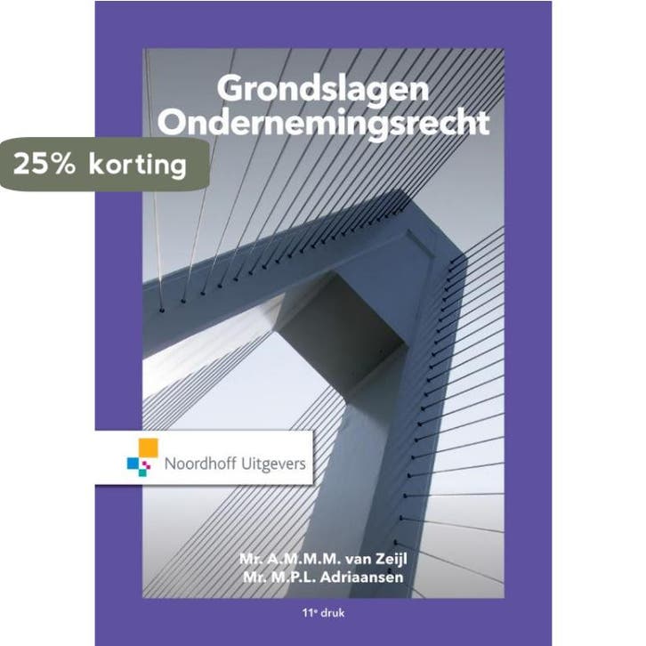 Grondslagen Ondernemingsrecht 9789001593322, Livres, Science, Envoi