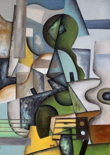 Vova Titov - Village landscape