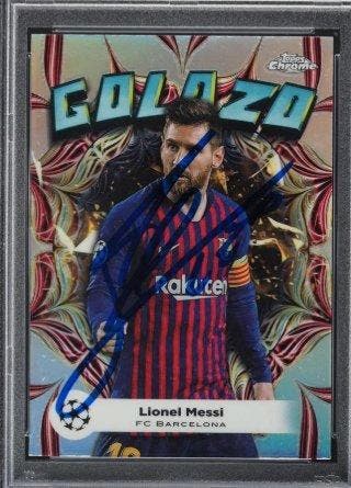 2023 Topps Chrome Lionel Messi #GL5 - Golazo - Autograph -, Nieuw