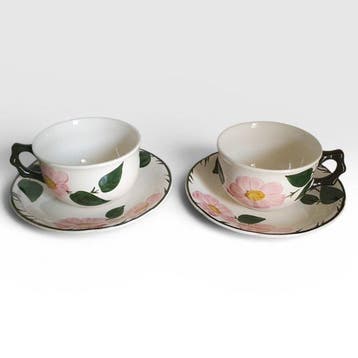 Villeroy & Boch - Tasse à thé (9) - Wild-Rose - Porcelaine