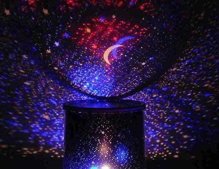 Nachtlamp kinder nachtlampje baby kind lamp sterrenhemel #2, Maison & Meubles, Lampes | Autre, Envoi
