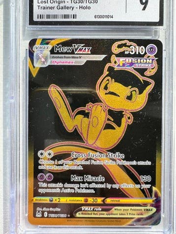 Pokémon - 1 Graded card - Mew TG30/TG30 Foil, Full art, Holo, Nieuw