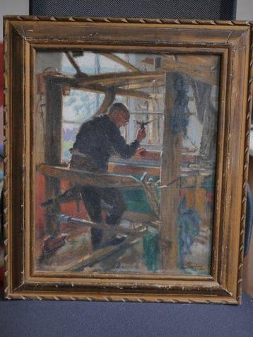 Paul Barian (1875-1942) - Le Tisserand