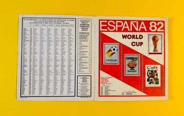 Panini World CupEspaña 82 Diego Maradona Édition originale