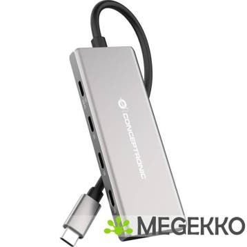 Conceptronic HUBBIES17G interface hub USB 3.2 Gen 2 (3.1 Gen, Verzenden, Nieuw
