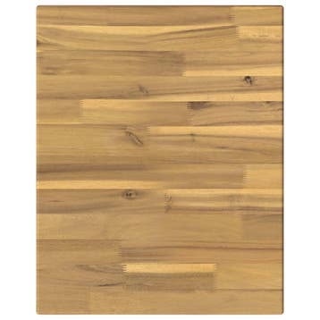 vidaXL Rechthoekig Tafelblad 50 x 50 x 3,5 cm Vierkant Wit, Verzenden, Nieuw