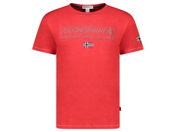 Veiling - Geographical Norway Jasic Shirt Rood - XXL, Nieuw