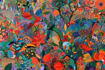 Lea Ottavi - Exotic Jungle Paradise · XXL · Hand signed