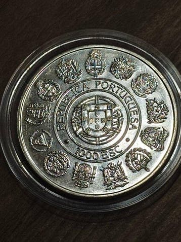 Portugal. 1000 Escudos 1991 (Sans prix de réserve)