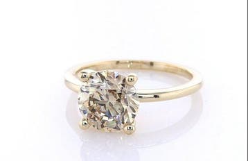 Sans prix de réserve - Bague - 14 carats Or jaune - 2.02ct., Handtassen en Accessoires, Ringen, Nieuw