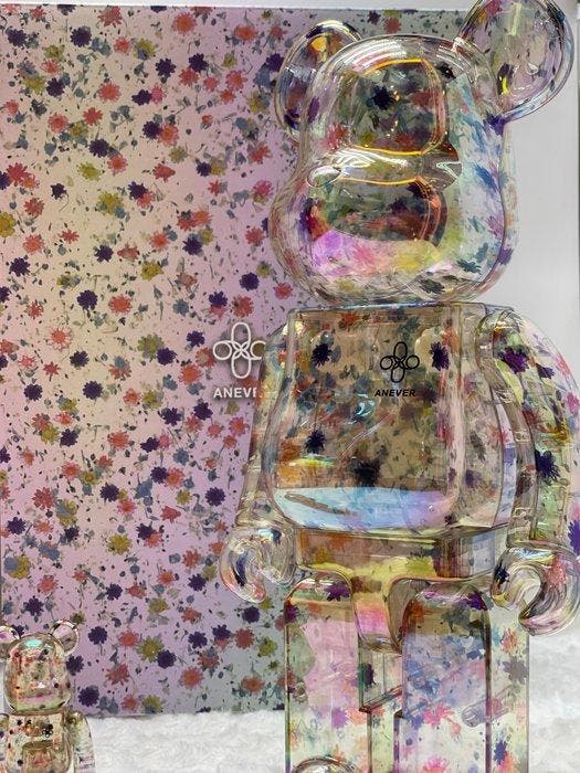 Medicom Toy - Be@rbrick 400% & 100% Anever, Antiquités & Art, Art | Objets design