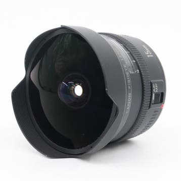Canon EF 15mm F/2.8 Fisheye | Tweedehands, Verzenden, Zo goed als nieuw