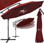 Zweefparasol - Tuinparasol - Parasol 350 cm - Met voet - Met, Verzenden, Nieuw