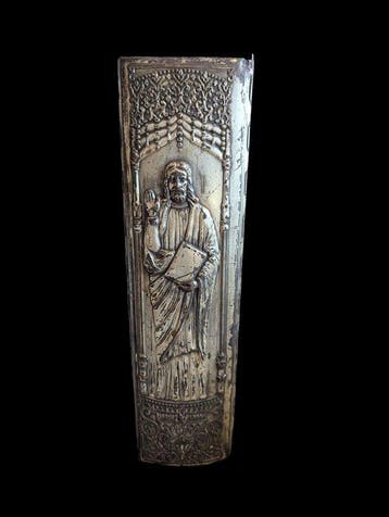Santa Biblia Crampon metal Apóstoles cruz Círculo bibliófilo, Antiek en Kunst