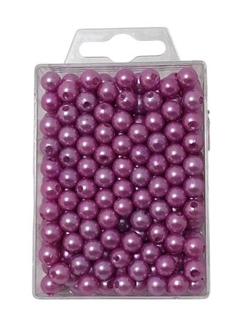 Parels rijgparels ev22-111 aur & WM New Violet 8 mm, Nieuw