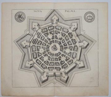 Italië - Nova Palma; Merian - Nova Palma - 1681-1700, Nieuw