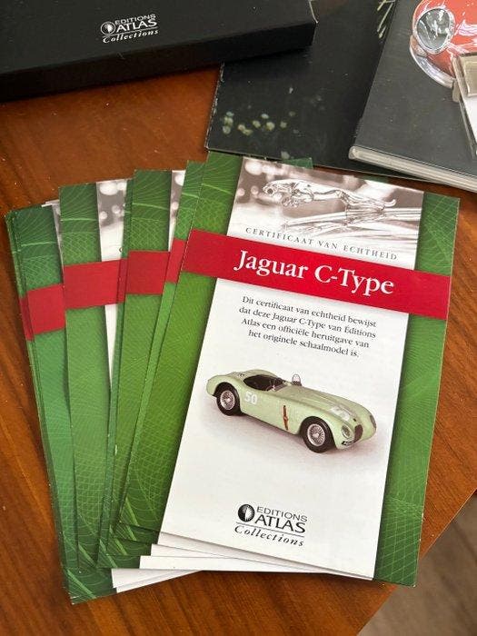 Atlas 1:43 - Voiture miniature (15) - Jaguar collectie, Hobby & Loisirs créatifs, Voitures miniatures | 1:5 à 1:12