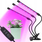 LED kweeklamp kweek groei bloei lamp planten + timer *3x arm, Verzenden, Nieuw