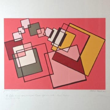 Mario Radice (1898-1987) - Composizione geometrica astratta