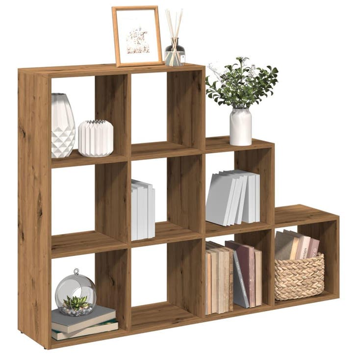 vidaXL Kamerscherm / boekenkast 137,5x29x103,5 cm hout, Huis en Inrichting, Kasten | Boekenkasten, Nieuw, Verzenden