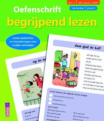 Oefenschrift begrijpend lezen (AVI:1 AVI nieuw:START) (1ste, Verzenden, Zo goed als nieuw, ZNU