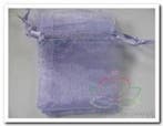Cadeauzakje giftbag Organza Lila 7x9 cm