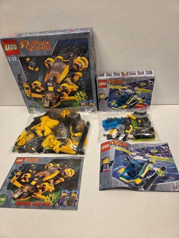 Lego Set - Alpha Team - LEGO 6773 Alpha Team Helicopter +