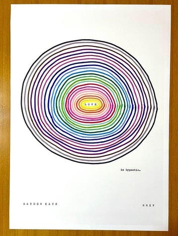 Hayden Kays (after) - Love is Hypnotic - Jaren 2000, Antiek en Kunst