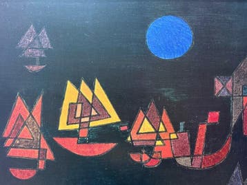 Paul klee (1879-1940) - Composition, Antiquités & Art