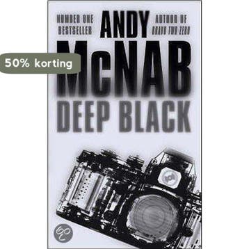 DEEP BLACK [HB] 9780593050286 Andy McNab, Verzenden, Zo goed als nieuw, Andy McNab